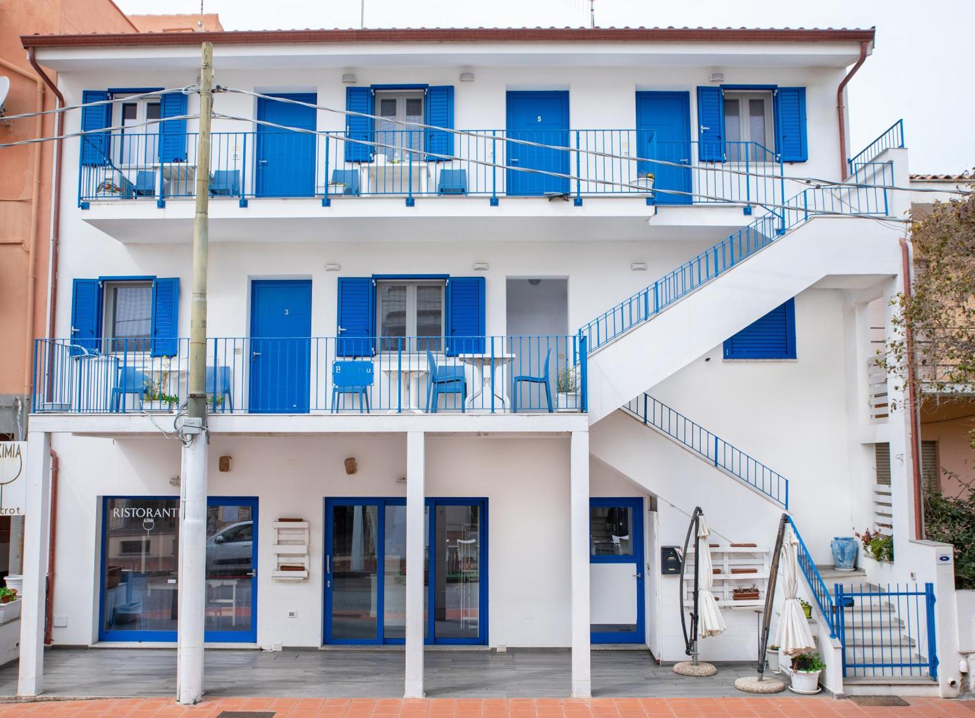 Bed & Blu Hotel La Caletta Buitenkant foto